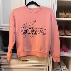 Lacoste Women's Coral Crew Neck Sweater